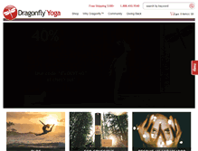 Tablet Screenshot of dfyoga.com